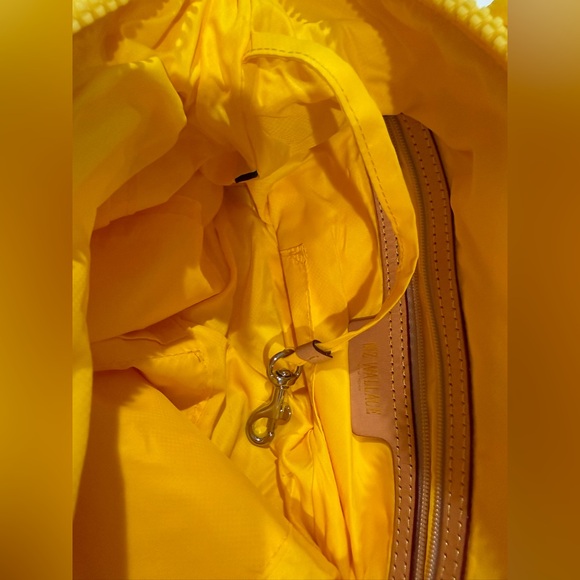 MZ Wallace Yellow Quilted Small Deluxe Sutton Women's Crossbody Bag - Picture 10 of 11